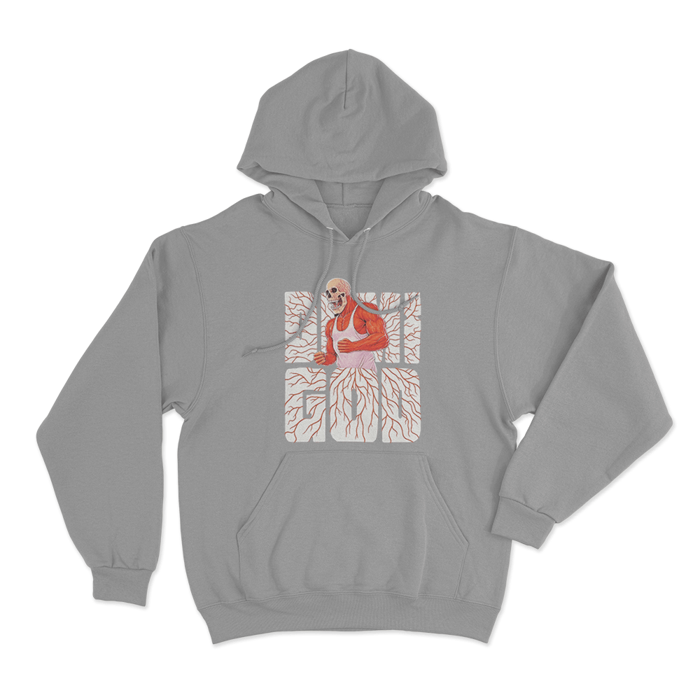 Kai Wachi Demigod Unisex Hoodie Grey Kai Wachi Demigod Unisex Hoodie Grey