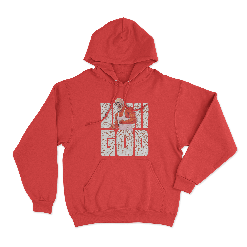 Kai Wachi Demigod Unisex Hoodie Red Kai Wachi Demigod Unisex Hoodie Red