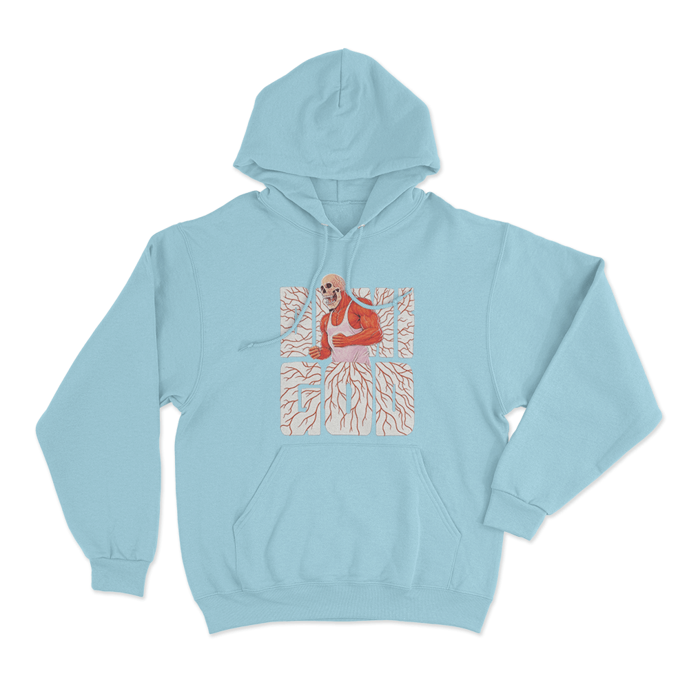 Kai Wachi Demigod Unisex Hoodie Sky Blue Kai Wachi Demigod Unisex Hoodie Sky Blue