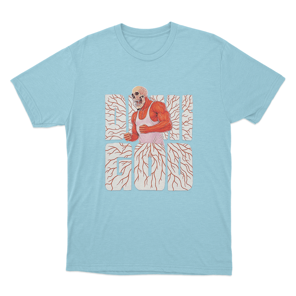 Kai Wachi Demigod Unisex T Shirt Sky Blue Kai Wachi Demigod Unisex T Shirt Sky Blue