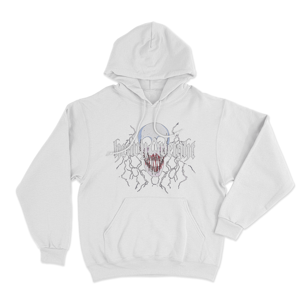 Kai Wachi Heavyweight Club Unisex Hoodie White Kai Wachi Heavyweight Club Unisex Hoodie White