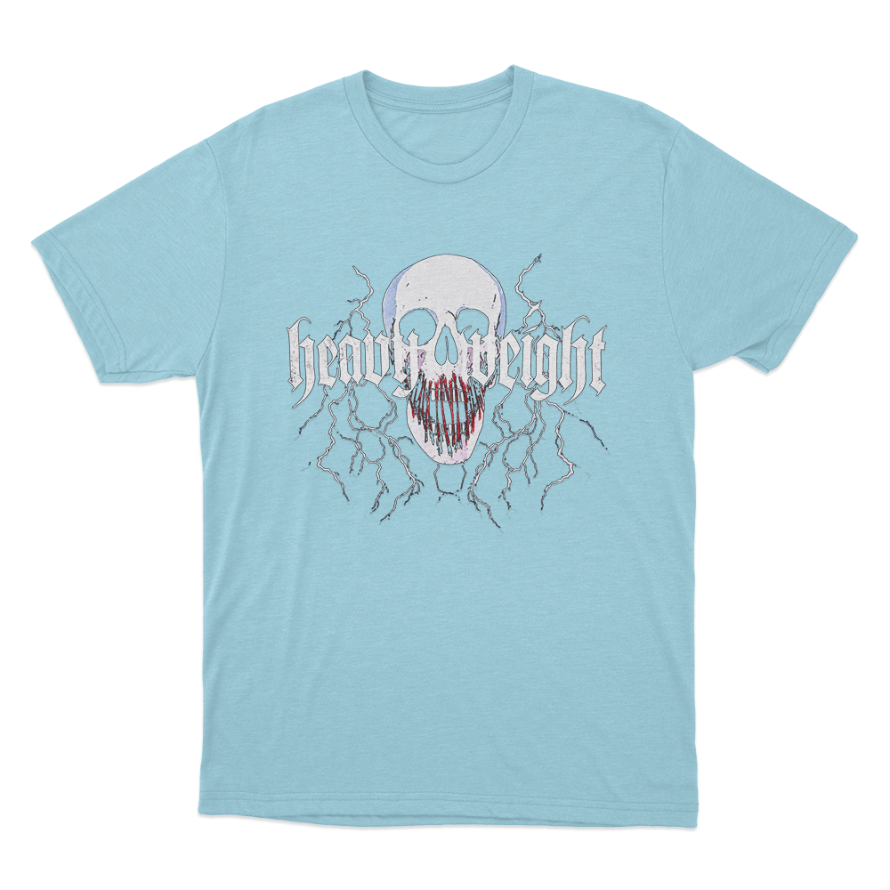 Kai Wachi Heavyweight Club Unisex T Shirt Sky Blue Kai Wachi Heavyweight Club Unisex T Shirt Sky Blue