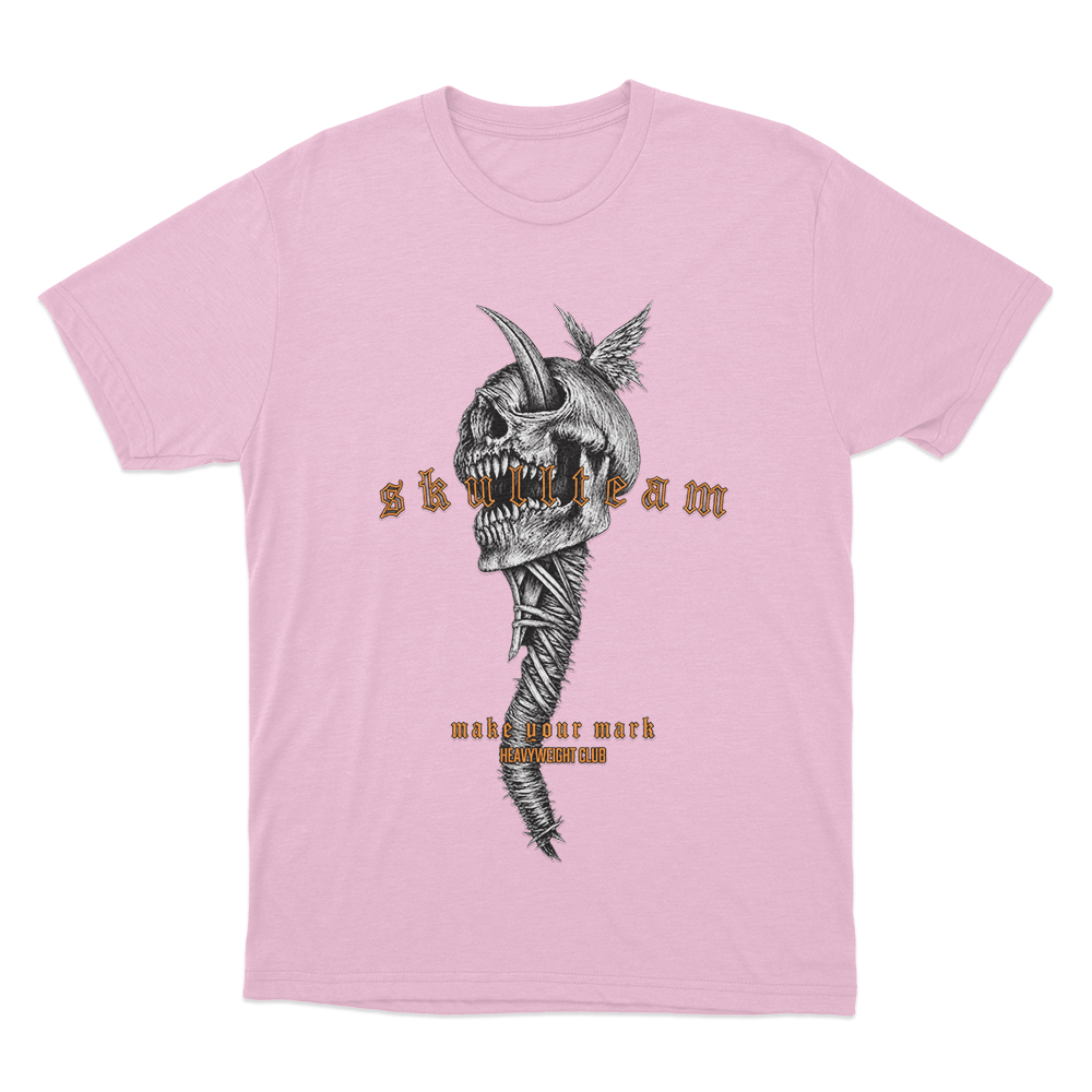 Kai Wachi Skull Team Unisex T Shirt Pink Kai Wachi Skull Team Unisex T Shirt Pink