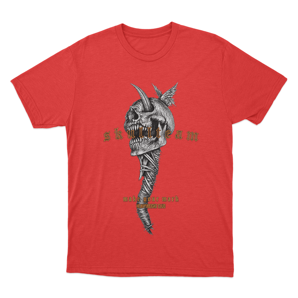 Kai Wachi Skull Team Unisex T Shirt Red Kai Wachi Skull Team Unisex T Shirt Red