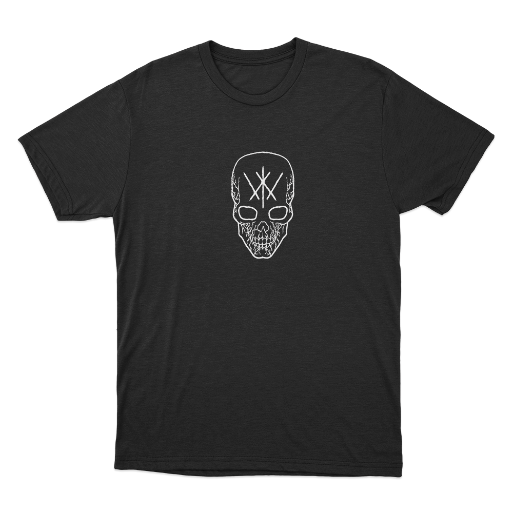 Kai Wachi Skull Unisex T Shirt Black Kai Wachi Skull Unisex T Shirt Black 1