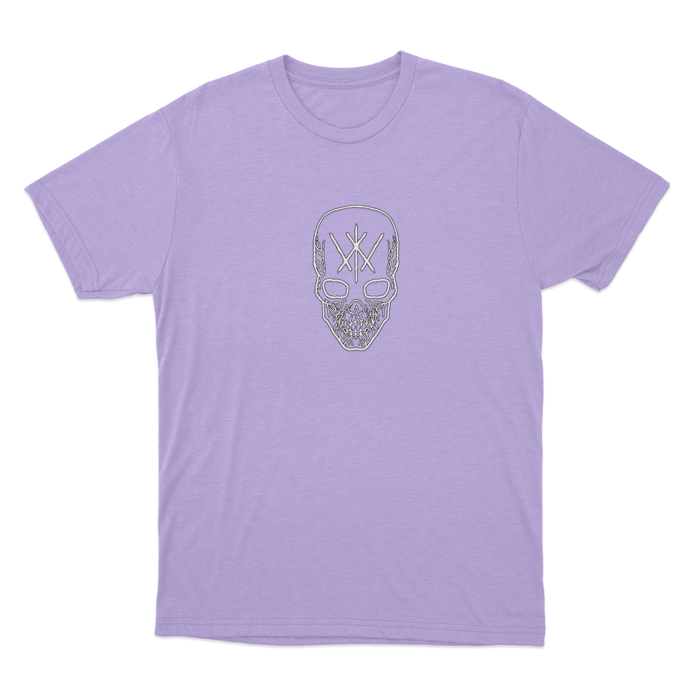 Kai Wachi Skull Unisex T Shirt Purple Kai Wachi Skull Unisex T Shirt Purple 1