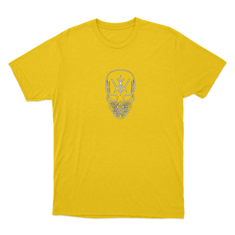 Kai Wachi Skull Unisex T Shirt Yellow Kai Wachi Skull Unisex T Shirt Yellow 1