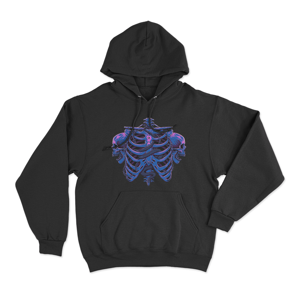 Uncaged Unisex Hoodie Black Uncaged Unisex Hoodie Black