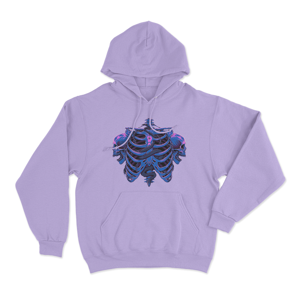 Uncaged Unisex Hoodie Purple Uncaged Unisex Hoodie Purple